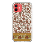 Slim Protection Case［ Ungrid - VintageFlower - Red ］