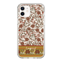 Slim Protection Case［ Ungrid - VintageFlower - Red ］