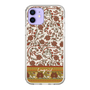Slim Protection Case［ Ungrid - VintageFlower - Red ］