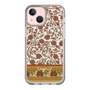 Slim Protection Case［ Ungrid - VintageFlower - Red ］