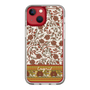 Slim Protection Case［ Ungrid - VintageFlower - Red ］
