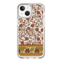 Slim Protection Case［ Ungrid - VintageFlower - Red ］