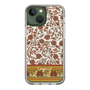 Slim Protection Case［ Ungrid - VintageFlower - Red ］