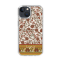 Slim Protection Case［ Ungrid - VintageFlower - Red ］