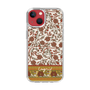 Slim Protection Case［ Ungrid - VintageFlower - Red ］