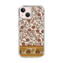 Slim Protection Case［ Ungrid - VintageFlower - Red ］