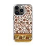 Slim Protection Case［ Ungrid - VintageFlower - Red ］