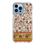 Slim Protection Case［ Ungrid - VintageFlower - Red ］