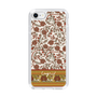 Slim Protection Case［ Ungrid - VintageFlower - Red ］