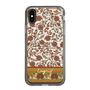Slim Protection Case［ Ungrid - VintageFlower - Red ］