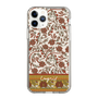 Slim Protection Case［ Ungrid - VintageFlower - Red ］