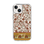 Slim Protection Case［ Ungrid - VintageFlower - Red ］