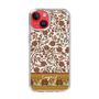 Slim Protection Case［ Ungrid - VintageFlower - Red ］