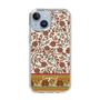 Slim Protection Case［ Ungrid - VintageFlower - Red ］