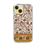 Slim Protection Case［ Ungrid - VintageFlower - Red ］