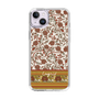Slim Protection Case［ Ungrid - VintageFlower - Red ］