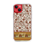 Slim Protection Case［ Ungrid - VintageFlower - Red ］