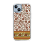 Slim Protection Case［ Ungrid - VintageFlower - Red ］