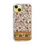 Slim Protection Case［ Ungrid - VintageFlower - Red ］