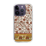 Slim Protection Case［ Ungrid - VintageFlower - Red ］