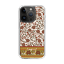 Slim Protection Case［ Ungrid - VintageFlower - Red ］