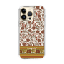 Slim Protection Case［ Ungrid - VintageFlower - Red ］