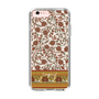 Slim Protection Case［ Ungrid - VintageFlower - Red ］