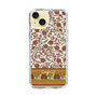 Slim Protection Case［ Ungrid - VintageFlower - Red ］