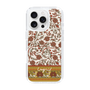 Slim Protection Case［ Ungrid - VintageFlower - Red ］