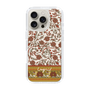 Slim Protection Case［ Ungrid - VintageFlower - Red ］
