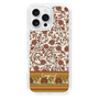 Slim Protection Case［ Ungrid - VintageFlower - Red ］