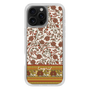 Slim Protection Case［ Ungrid - VintageFlower - Red ］