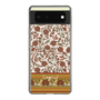 Slim Protection Case［ Ungrid - VintageFlower - Red ］