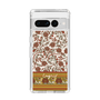 Slim Protection Case［ Ungrid - VintageFlower - Red ］