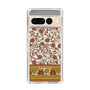 Slim Protection Case［ Ungrid - VintageFlower - Red ］