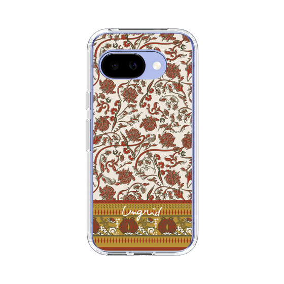 Slim Protection Case［ Ungrid - VintageFlower - Red ］