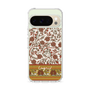 Slim Protection Case［ Ungrid - VintageFlower - Red ］