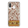 Slim Protection Case［ Ungrid - VintageFlower - Red ］