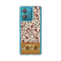Slim Protection Case［ Ungrid - VintageFlower - Red ］