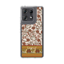 Slim Protection Case［ Ungrid - VintageFlower - Red ］