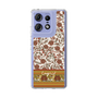 Slim Protection Case［ Ungrid - VintageFlower - Red ］
