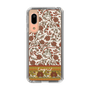 Slim Protection Case［ Ungrid - VintageFlower - Red ］