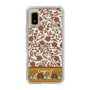 Slim Protection Case［ Ungrid - VintageFlower - Red ］