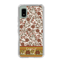 Slim Protection Case［ Ungrid - VintageFlower - Red ］
