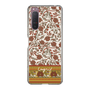 Slim Protection Case［ Ungrid - VintageFlower - Red ］