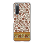 Slim Protection Case［ Ungrid - VintageFlower - Red ］