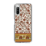 Slim Protection Case［ Ungrid - VintageFlower - Red ］
