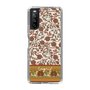 Slim Protection Case［ Ungrid - VintageFlower - Red ］