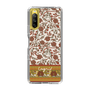 Slim Protection Case［ Ungrid - VintageFlower - Red ］