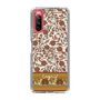 Slim Protection Case［ Ungrid - VintageFlower - Red ］